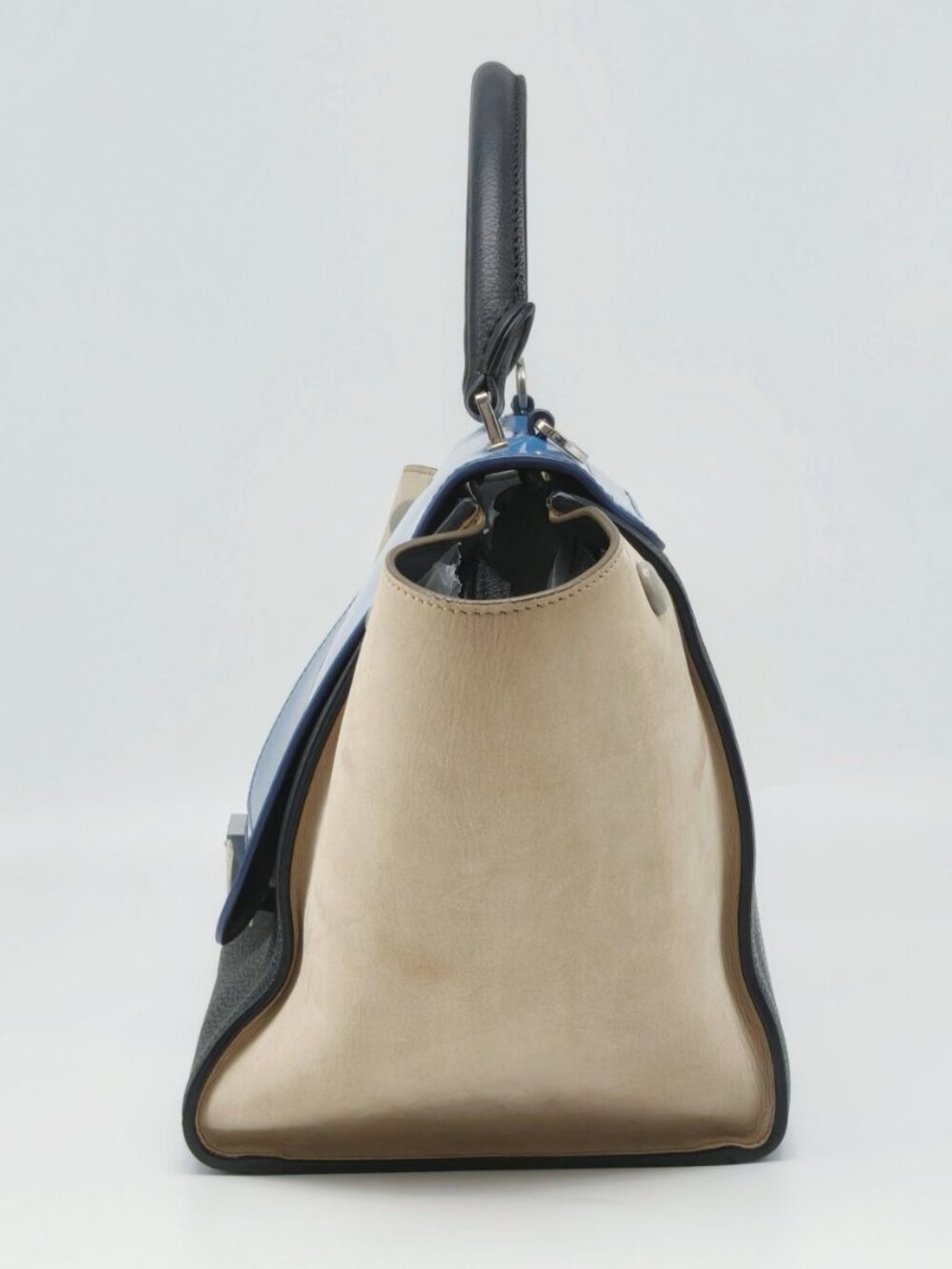 Celine Trapeze Medium Leather Top Handle & Crossbody Bag - Picture 3 of 16